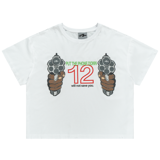 OTW 911 White Tee