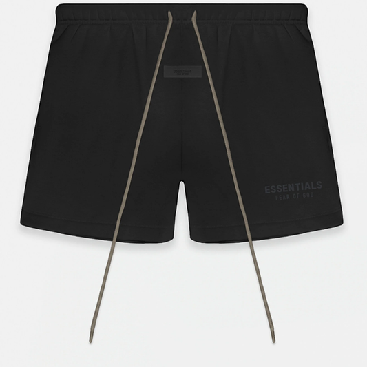 Fear Of God Essentials Black Sweat Shorts