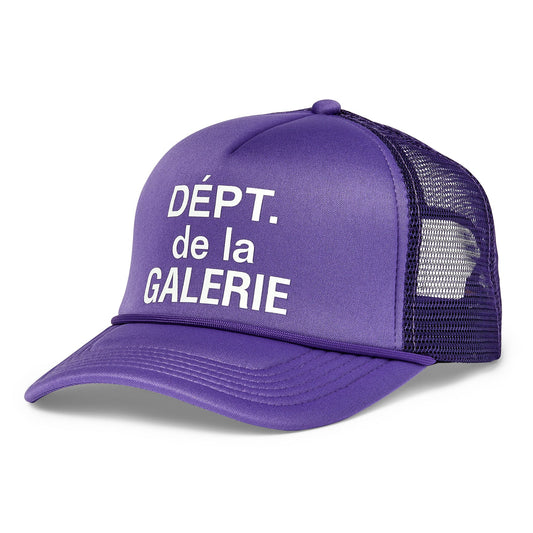 Gallery Dept. French Logo Purple Trucker Hat