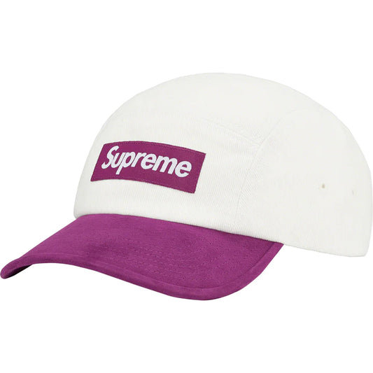 Supreme Natural Suede Visor Camp Cap