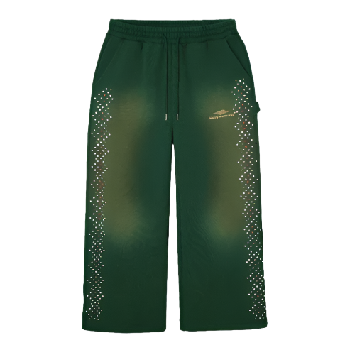 HMDD Crystal Green Bean Sweatpants