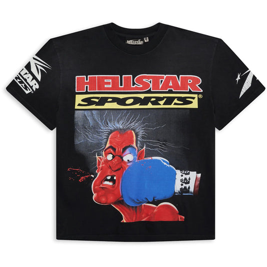 Hellstar Knock-Out Black Tee
