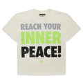 Hellstar Inner Peace White/Green Tee