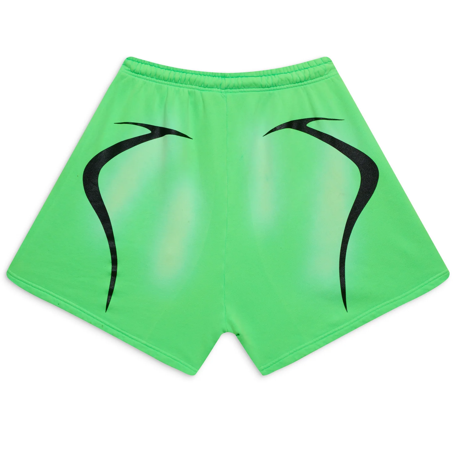 Hellstar Neon Green Warm Up Shorts