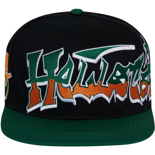 Hellstar Records Black Snapback Hat