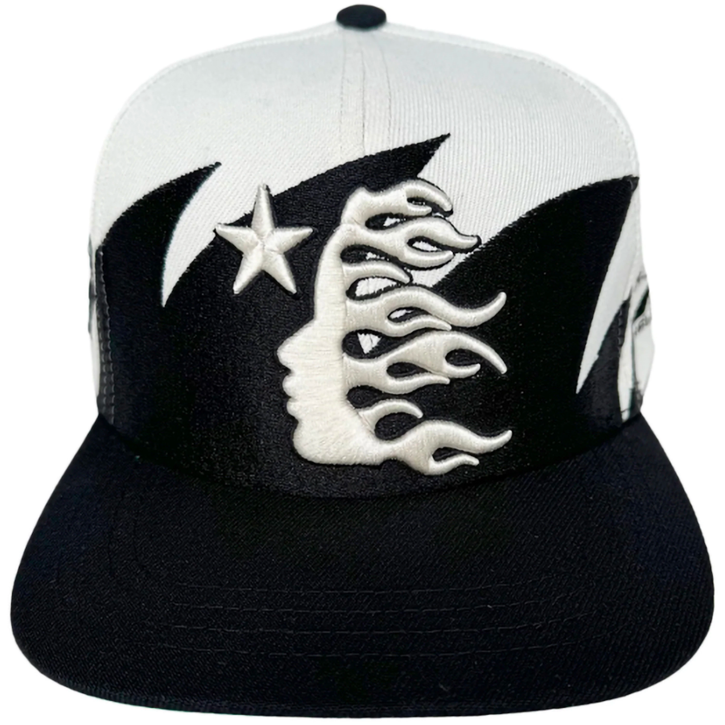 Hellstar Shark Teeth Black Snapback Hat