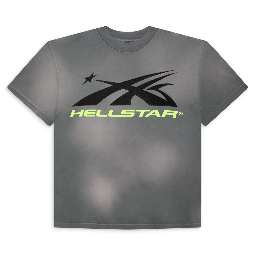 Hellstar Sports Core Logo Gel Grey Tee