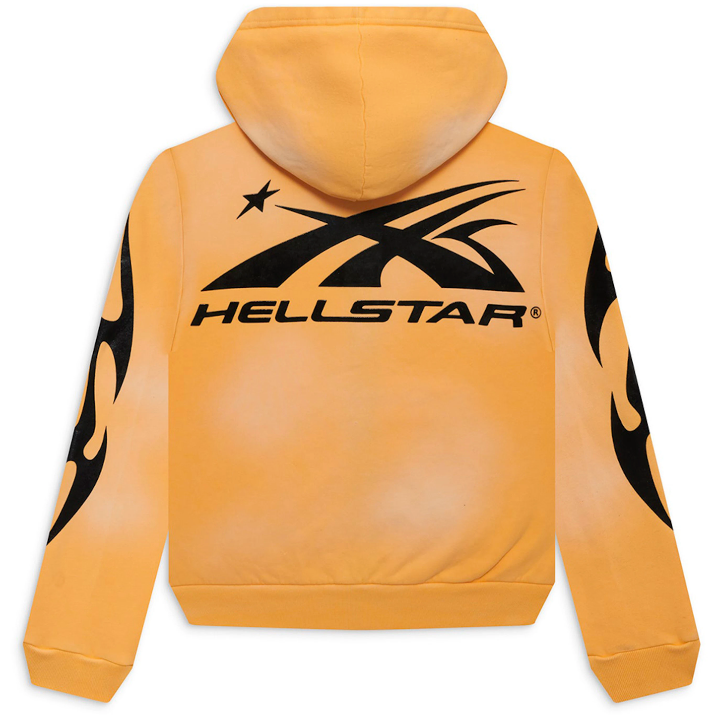 Hellstar Sports Yellow Zip Up Hoodie