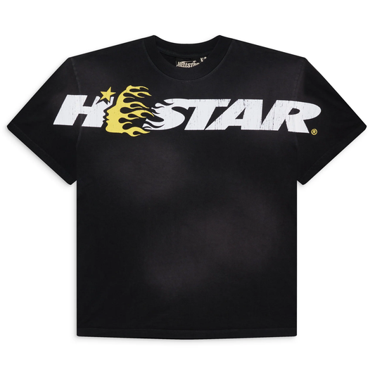 Hellstar Studios Cartoon Logo Black/Yellow Tee