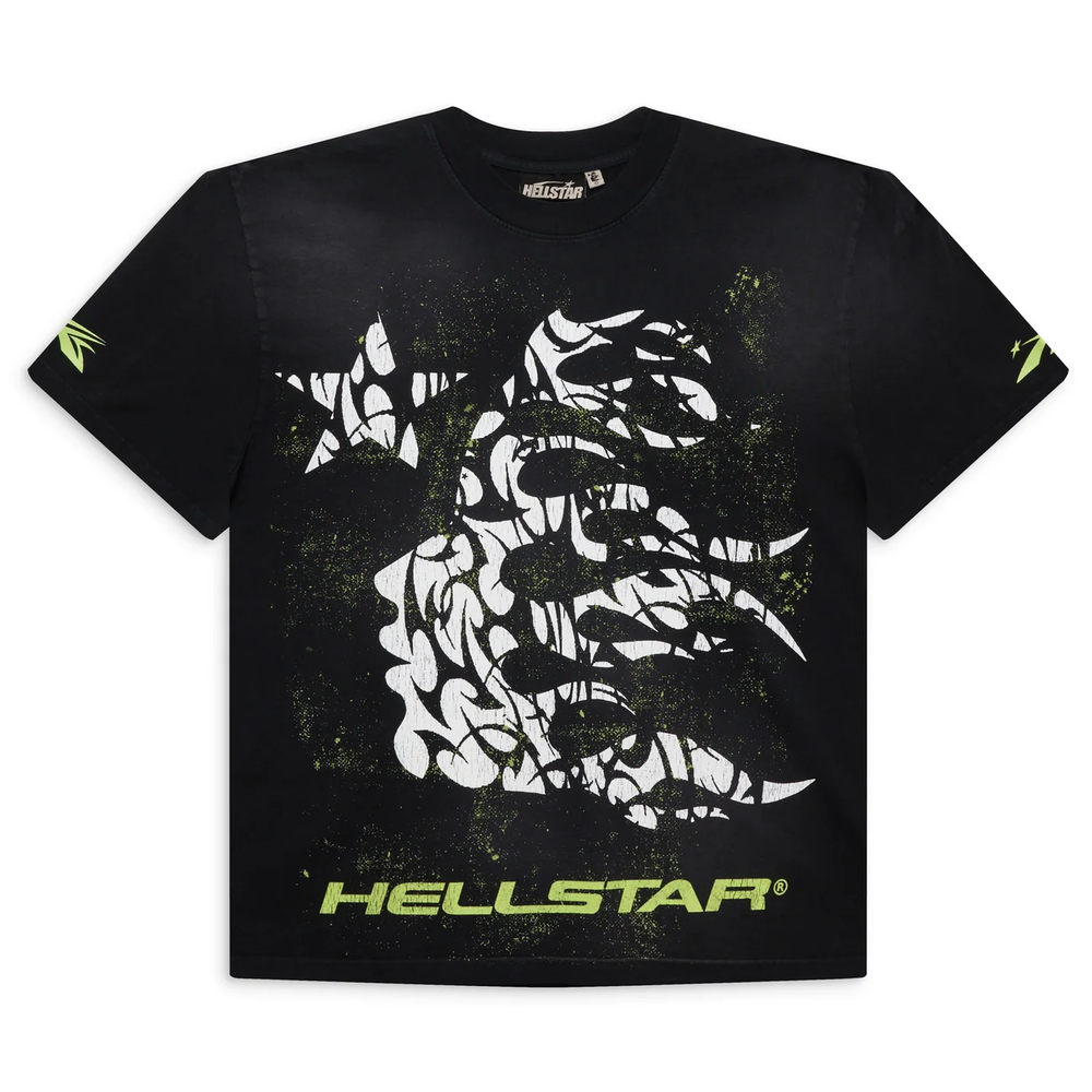 Hellstar Thorns Black/Green Tee