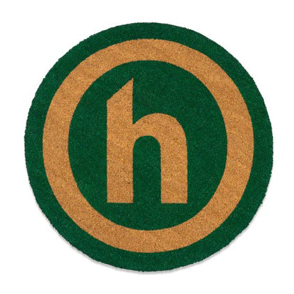 Hidden NY H Circle Doormat