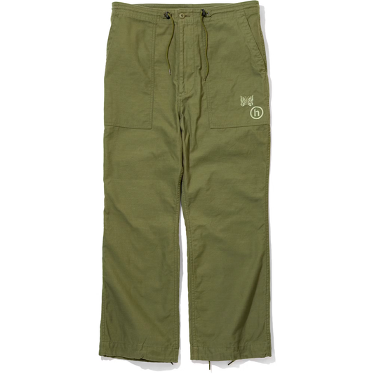 Hidden x Needles Olive Fatigue Pants