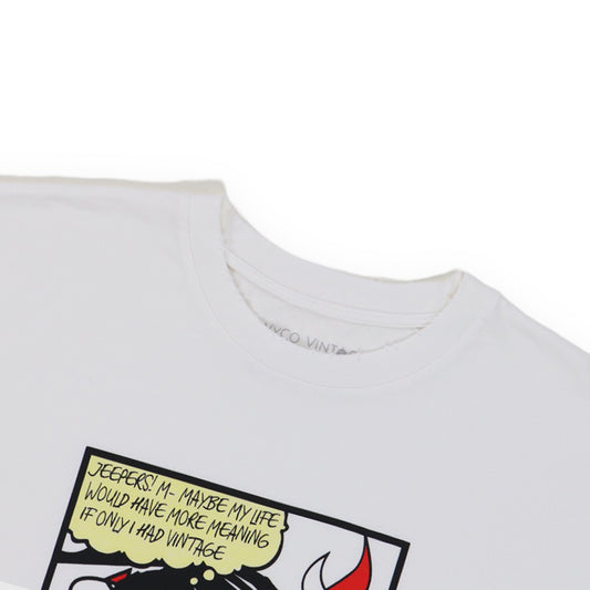 Jeepers WyCo Vintage White Tee