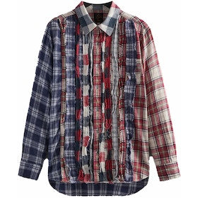 Kith Needles Ribbon Cuts Flannel Shirt