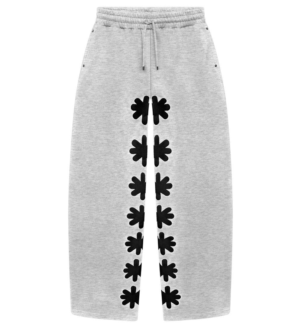 Lost Shadows OG Sun Logo Grey Sweatpants