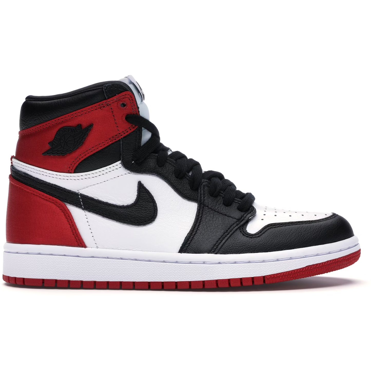 Nike Jordan 1 Retro High Satin Black Toe