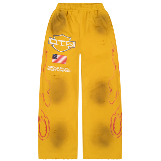 OTW Biker Yellow Sweats
