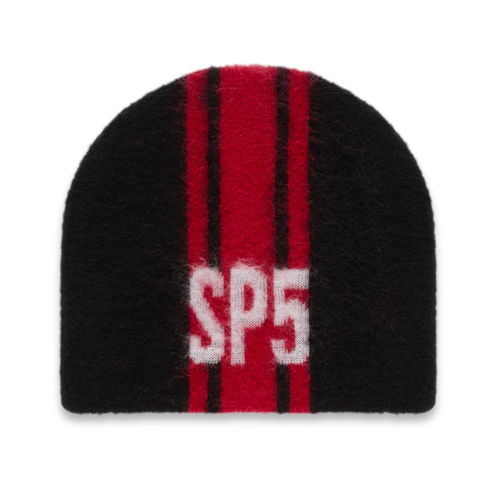 Black red Sp5der beanie