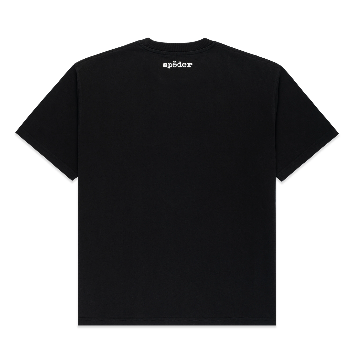 Sp5der Diffused Collegiate Black Tee