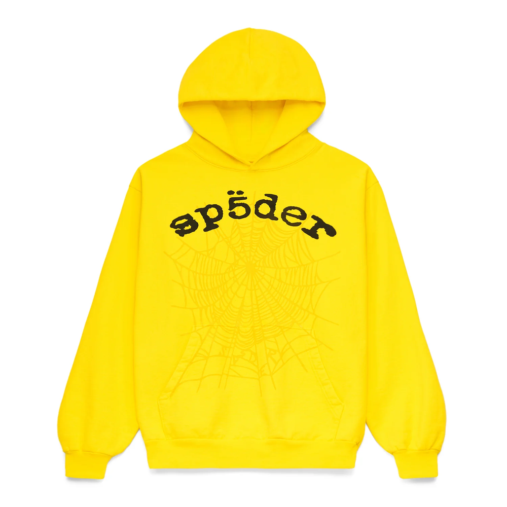 Sp5der Legacy Yellow Hoodie