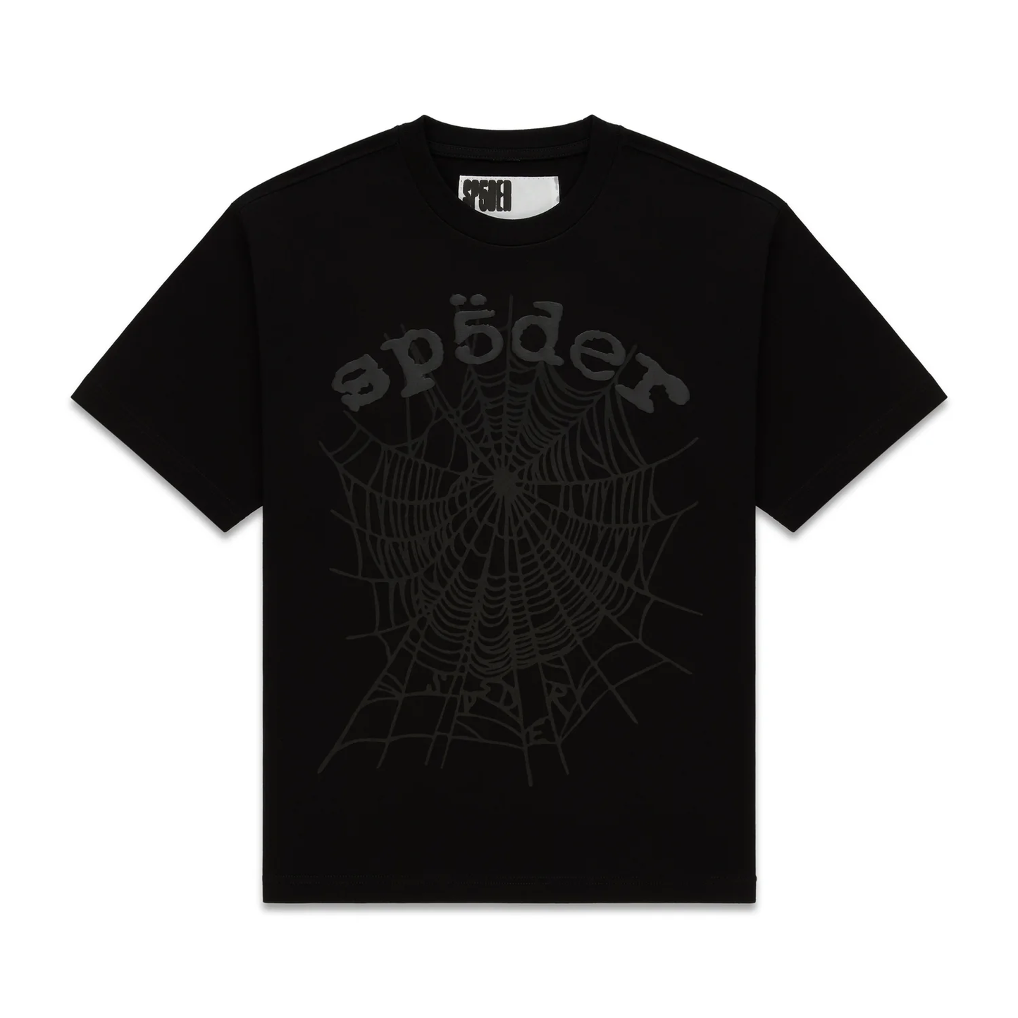 Sp5der Phantom OG Web Black Tee