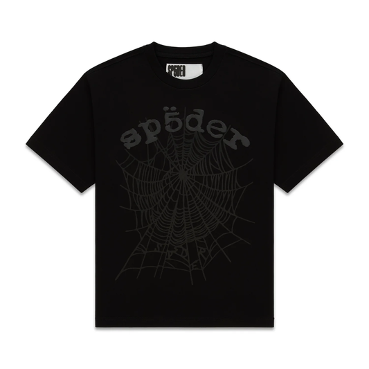 Sp5der Phantom OG Web Black Tee