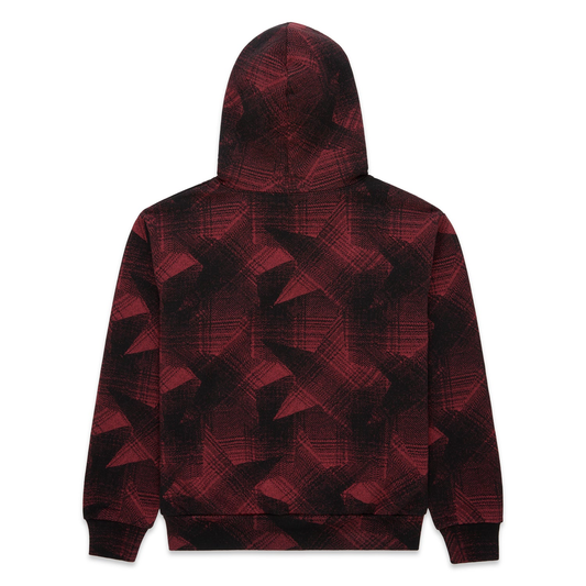 Sp5der Plaid Splatt Hoodie