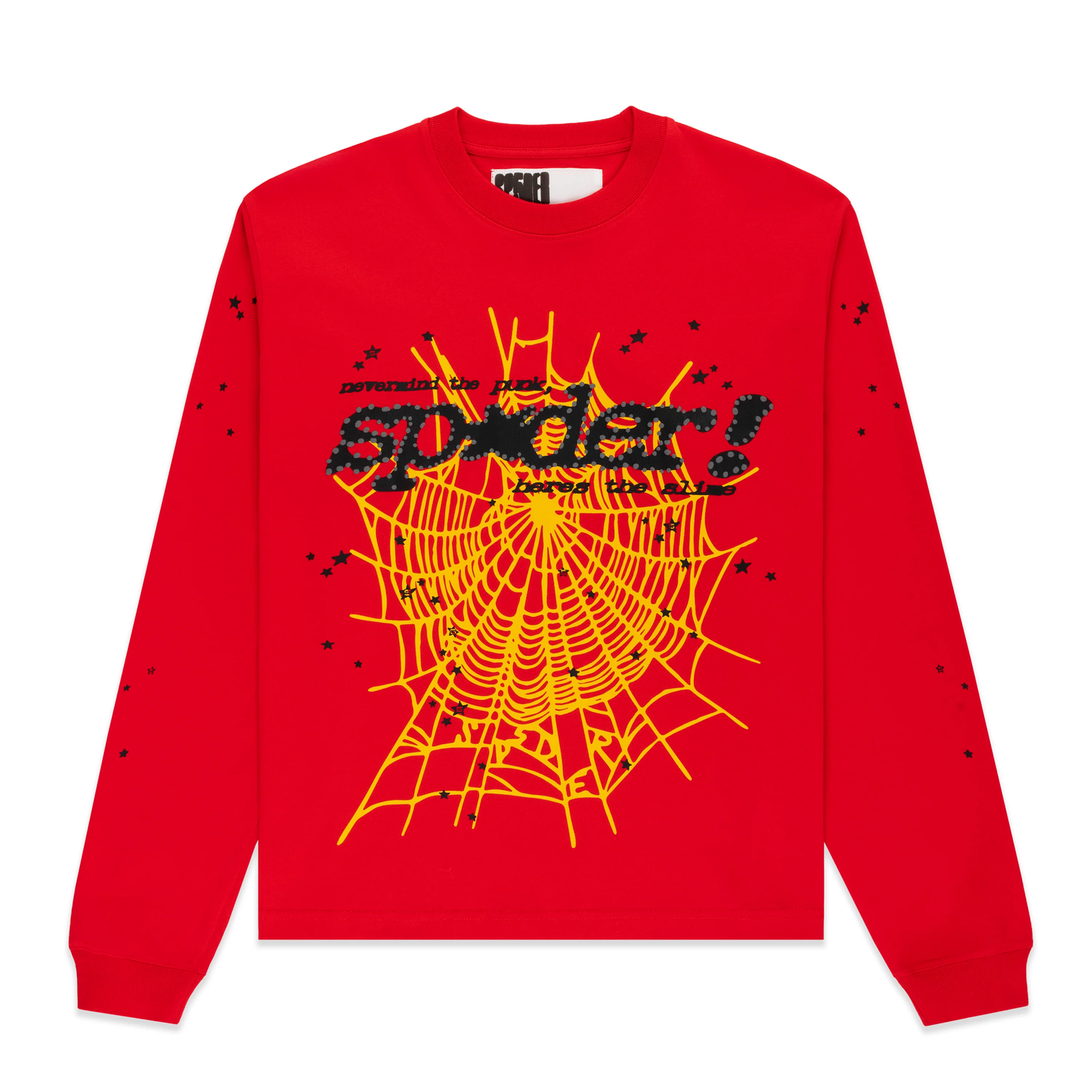 Sp5der Punk V2 Red L/S Tee