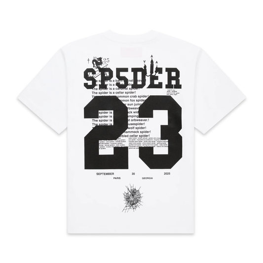 Sp5der Pyrex White Tee