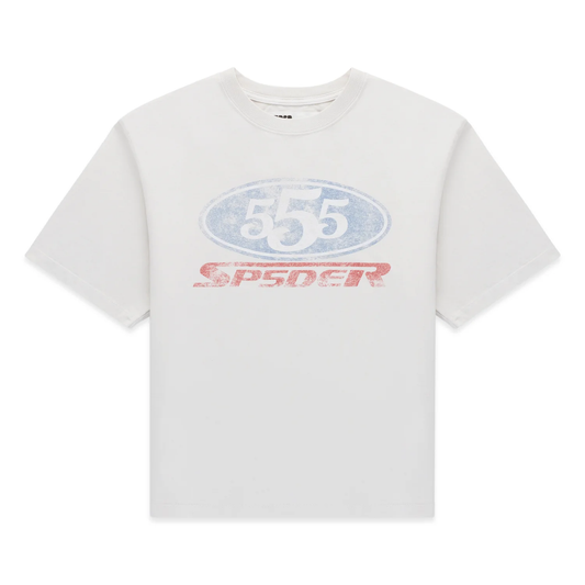 Sp5der R5cing White Tee