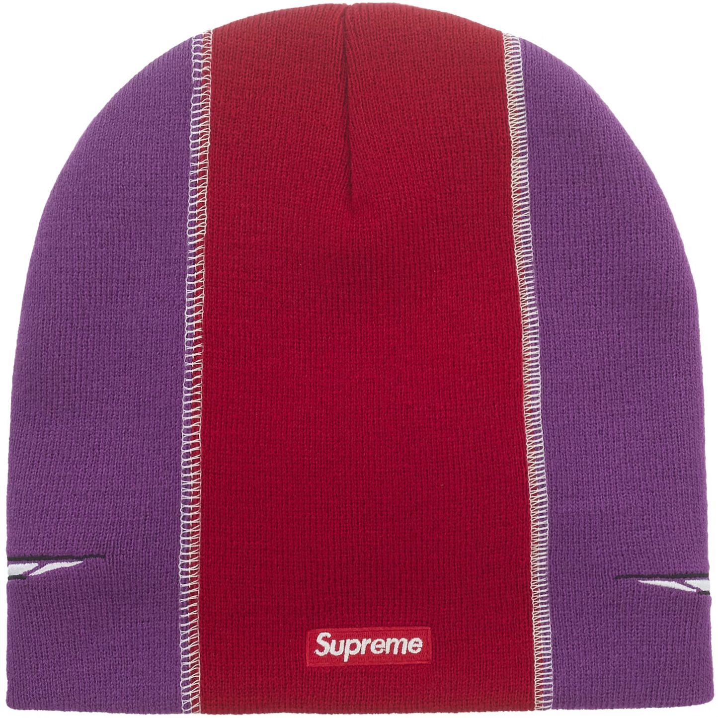 Supreme Racing Panel Red/Purple Beanie
