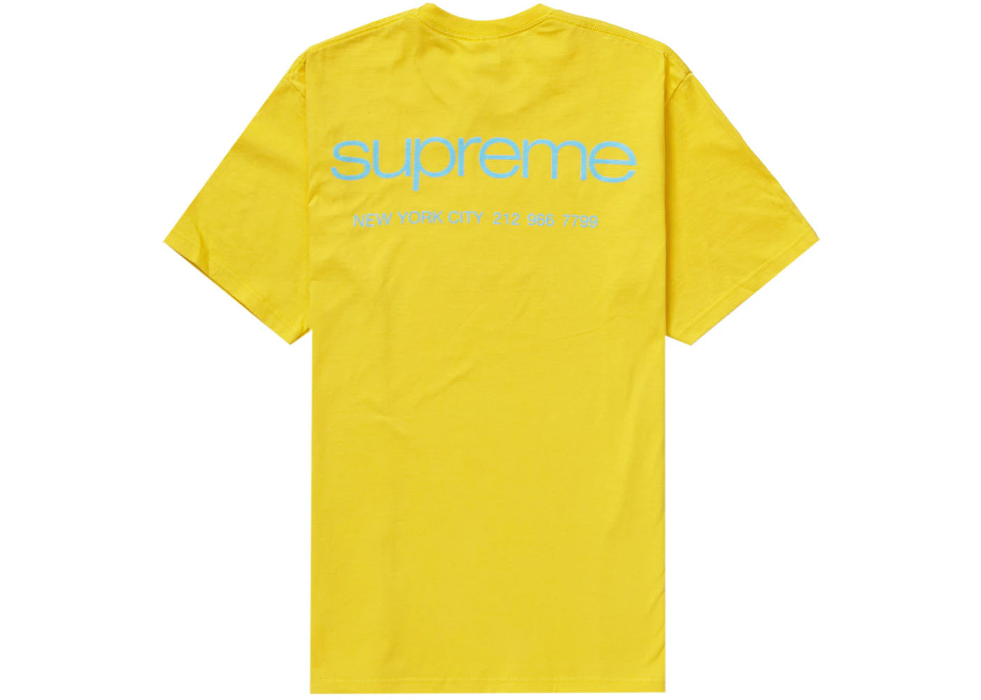 Supreme NYC Yellow Tee WyCo Vintage Kansas City s Premier Destination for Streetwear Sneakers and Vintage Tees WyCo Vintage Broadway