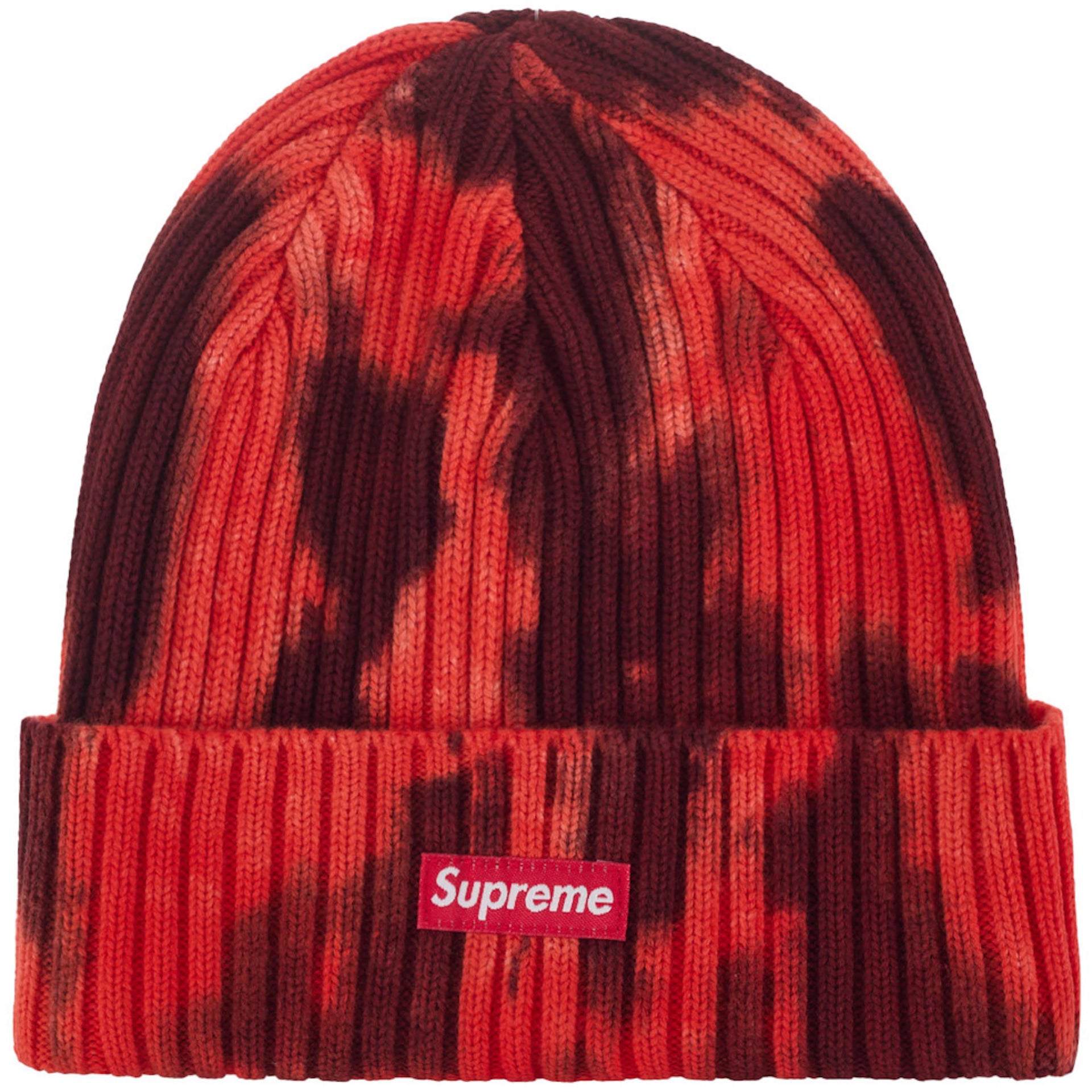 帽子 Supreme Overdyed Beanie Splatter Red Supreme Splatter Red Overdyed Beanie – WyCo Vintage Broadway