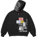 Supreme 176 Black Zip Up Hoodie