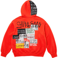 Supreme 176 Bright Orange Zip Up Hoodie