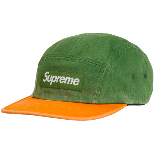 Supreme 2-Tone Green Camp Cap