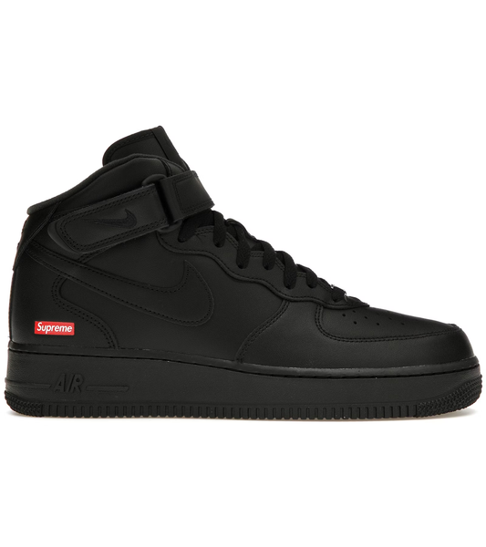 Nike Air Force 1 Mid Supreme Black