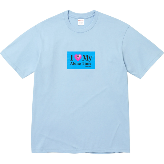 Supreme Alone Time Powder Blue Tee