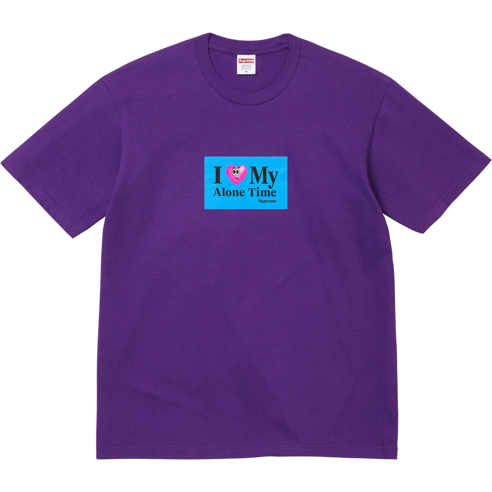 Supreme Alone Time Purple Tee