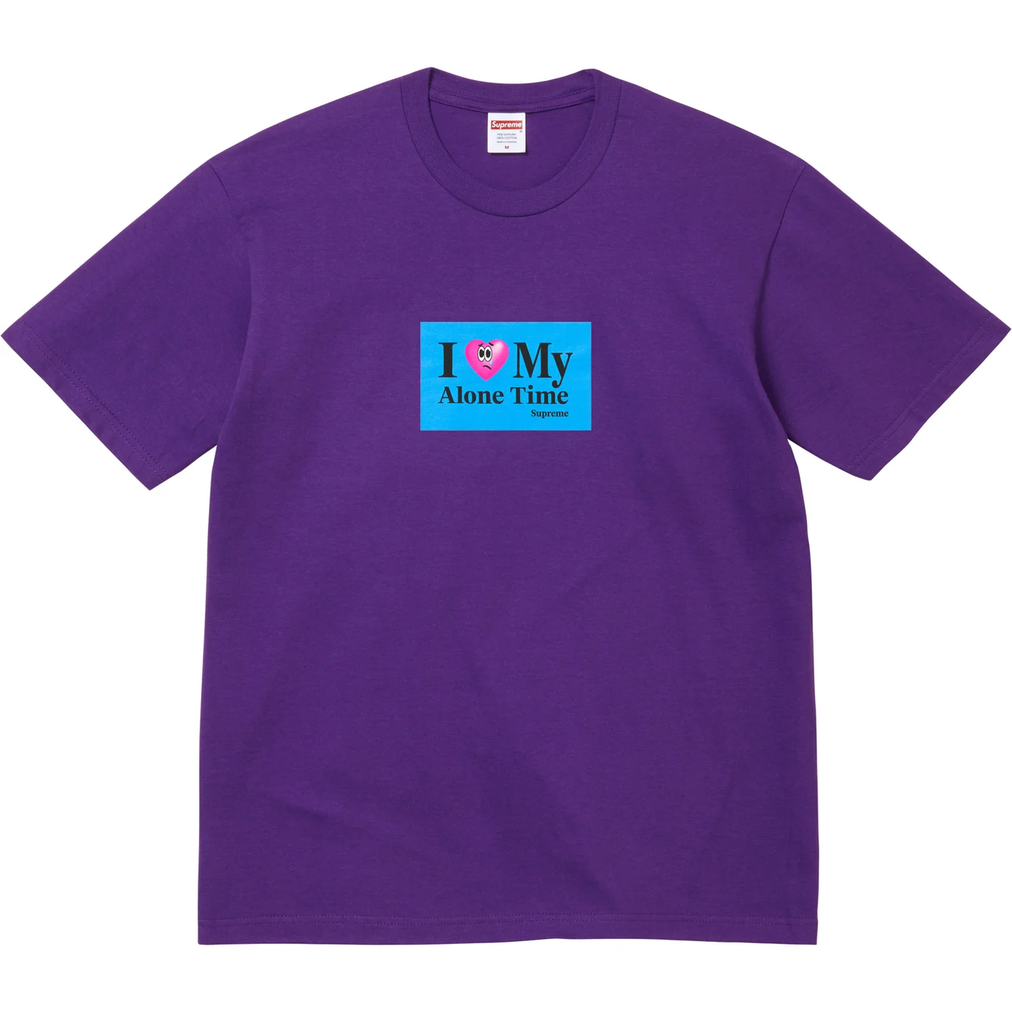 Supreme Alone Time Purple Tee