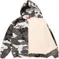 Supreme Arc Thermal Lined Snow Camo Zip Up Hoodie