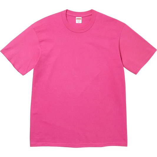 Supreme Backwards Fuchsia Tee