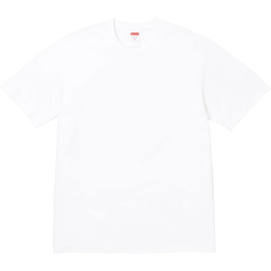 Supreme Backwards White Tee