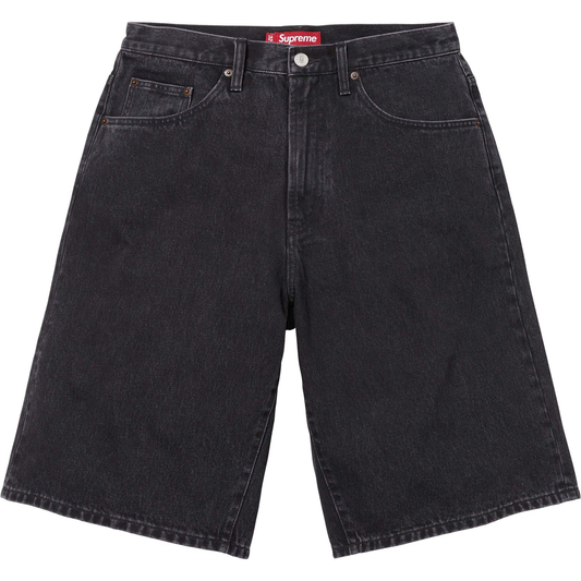 Supreme Baggy Black Denim Shorts