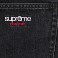 Supreme Baggy Black Denim Shorts