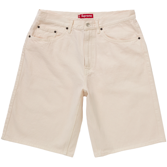 Supreme Baggy Denim Natural Shorts