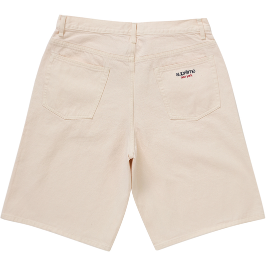 Supreme Baggy Denim Natural Shorts