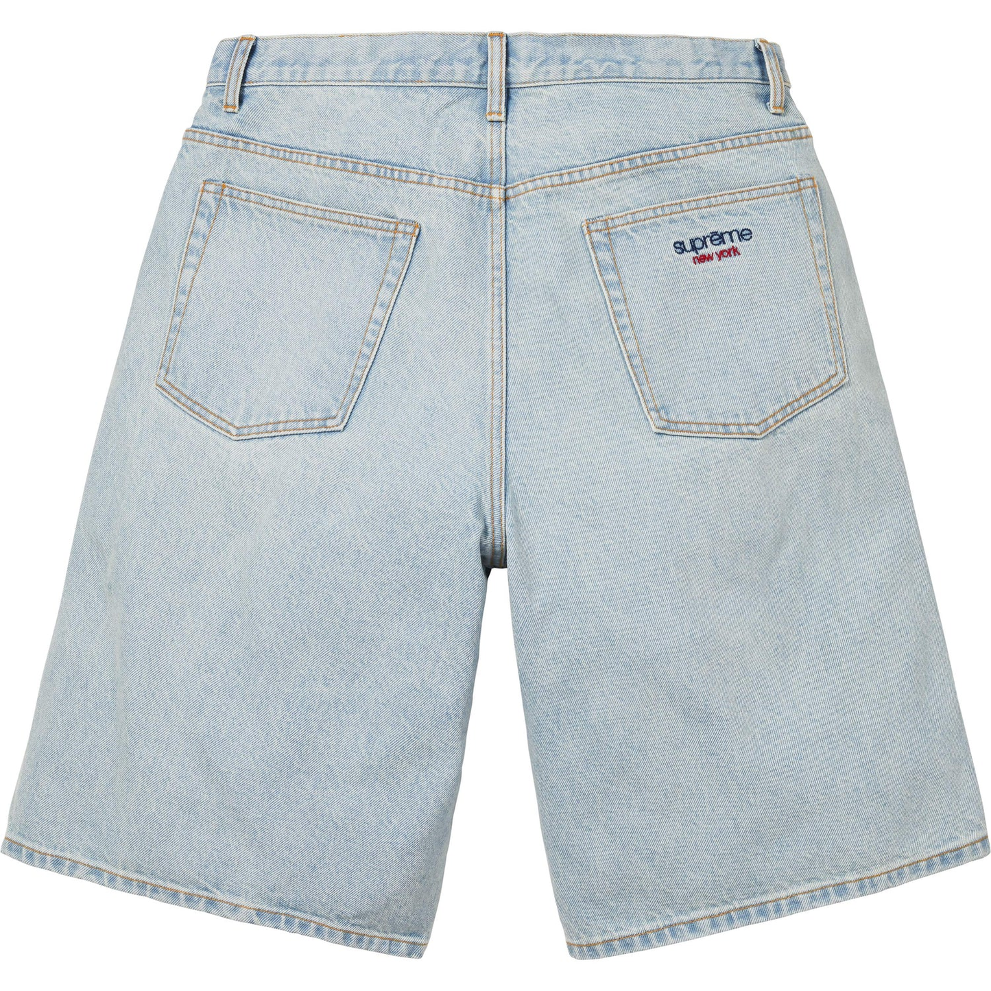 Supreme Baggy Light Washed Denim Shorts