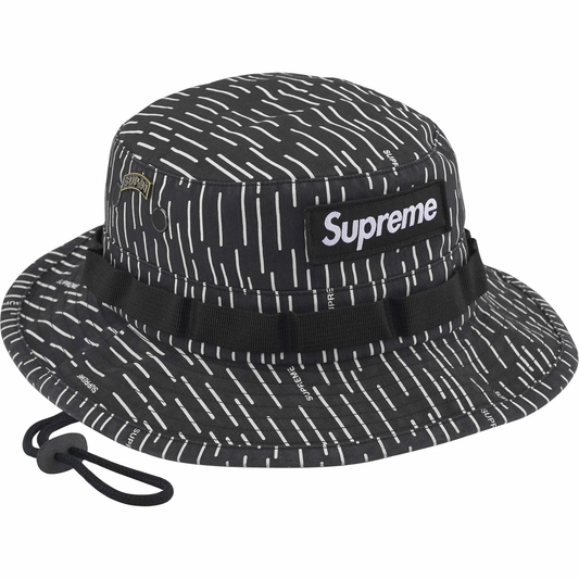 Supreme Black Raindrop Military Boonie