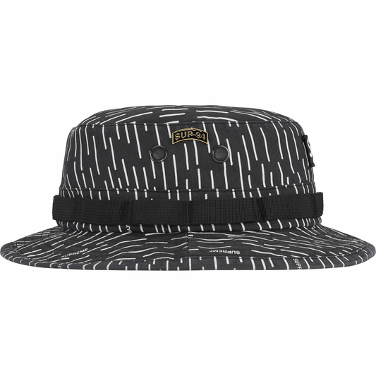 Supreme Black Raindrop Military Boonie